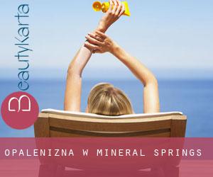 Opalenizna w Mineral Springs