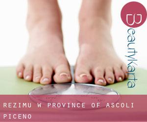 Reżimu w Province of Ascoli Piceno