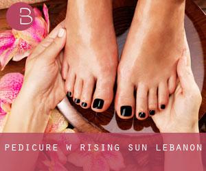 Pedicure w Rising Sun-Lebanon